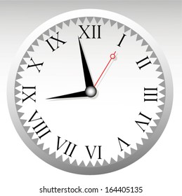 vintage clock face design
