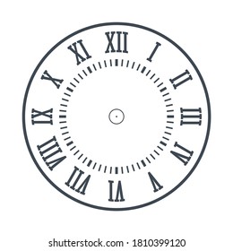 14,653 Clock face outline Images, Stock Photos & Vectors | Shutterstock