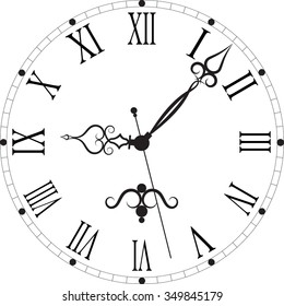 2,167 Roman numeral pocket watch Images, Stock Photos & Vectors ...