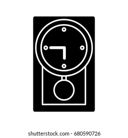 vintage clock icon