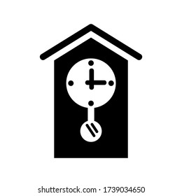 vintage clock icon or logo isolated sign symbol vector illustration - high quality black style vector icons
