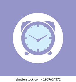 Vintage-Uhr-Symbol, Vektordesign