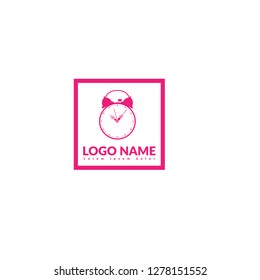 vintage clock logo concept. Designed for your web site design, logo, app, UI