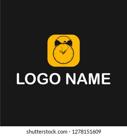 vintage clock logo concept. Designed for your web site design, logo, app, UI