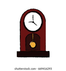 vintage clock pendulum decoration office element