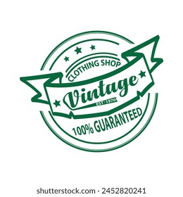 Vintage, clothing shop, 100% Guaranteed