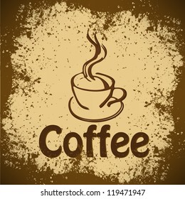 vintage coffee background