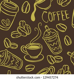 vintage coffee background