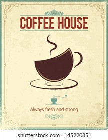 vintage coffee background