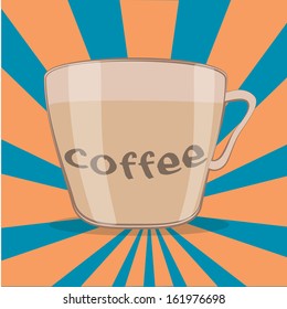 vintage coffee cup