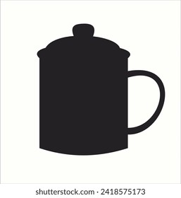 Vintage coffee cup icon vector illustration