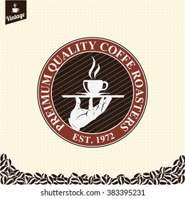 Vintage Coffee Label