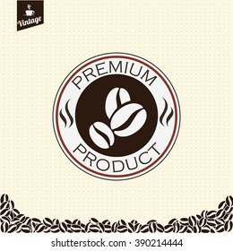 Vintage Coffee Label
