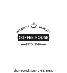 Vintage coffee logo template vector icon design
