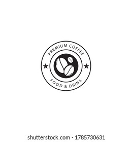 Vintage coffee logo template vector icon design - Shutterstock ID 1785730631