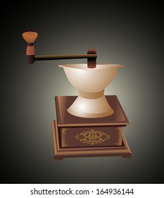 Vintage coffee mill 