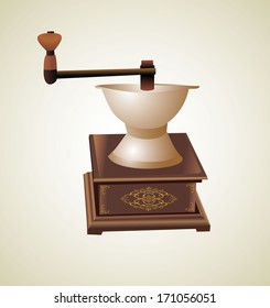 Vintage coffee mill 