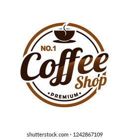 Vintage coffee shop logos Vector