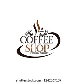 Vintage coffee shop logos Vector