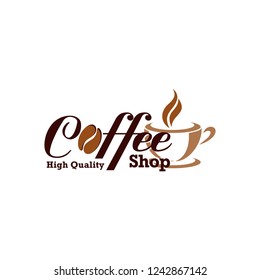 Vintage coffee shop logos Vector