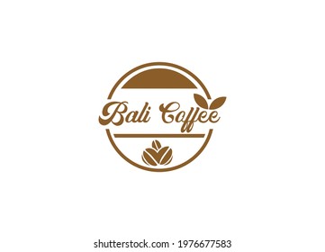 Vintage Coffee Shop Vector Logo. Retro Cafe and Beverage Badge Vector Template.