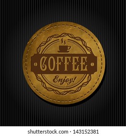 vintage coffee vector vintage coffee label vintage coffee classic background scene edge sign dark fancy burning letterpress best art classical quality flag signature approval certification reception d