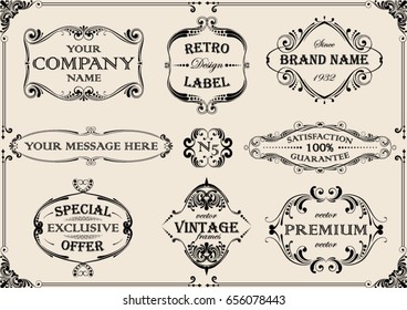 Vintage collection frame design