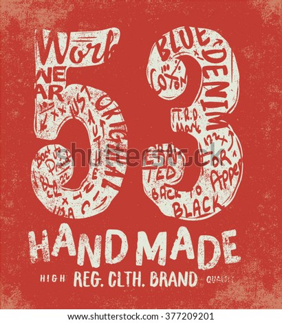vintage college for apparel