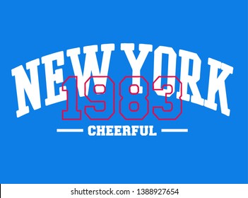 Vintage College Graphic with Typography.Slogan Print. Vector Illustration. Apparel Print. t shirt print