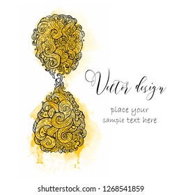Vintage color pattern hourglass on a white background. vector illustrations