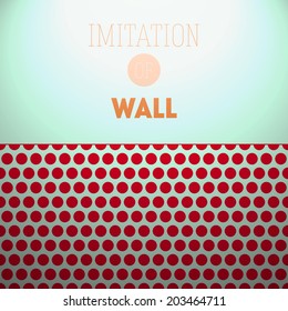 Vintage colorful backdrop