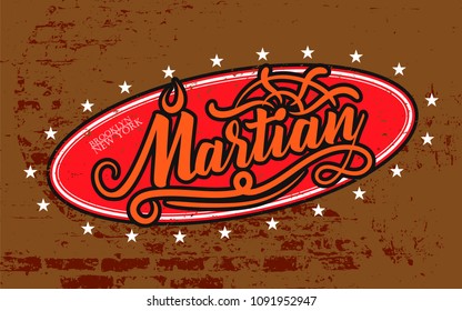 Vintage colorful denim grunge background texture. Vector illustration design for t-shirt and printing.