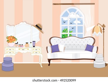 Pink Room Cartoon High Res Stock Images Shutterstock