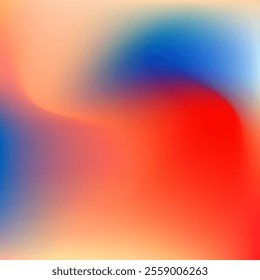 vintage colorful mesh gradient background 