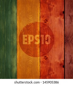 Vintage colorful wooden background texture