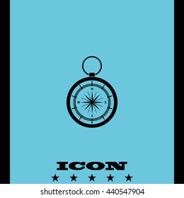 Vintage compass illustration.