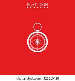 Vintage compass illustration.