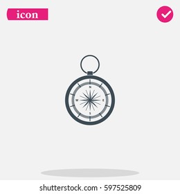 Vintage compass illustration.