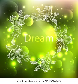 Vintage concept beautiful celebration background with romantic colors.Vector illustration.