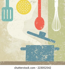 Vintage cooking related poster 1