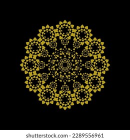 vintage and cool mandala illustration, ornament.