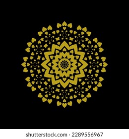 vintage and cool mandala illustration, ornament.