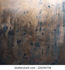 Vintage Copper Texture, Vector Illustration