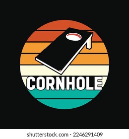 Vintage Cornhole Retro Bean Bag Toss Tournament