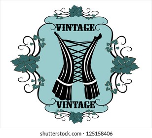 vintage corset