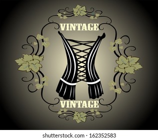 vintage corset