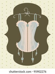 vintage corset