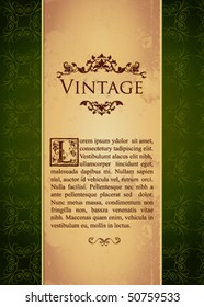 Vintage cover
