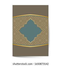 Vintage cover page layouts and design. classic ornaments and decorations, beautiful pages templates for creative design