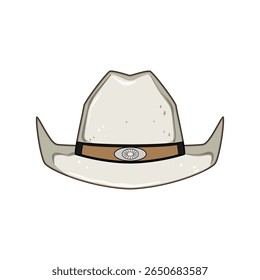 vintage cowgirl hat cartoon. rancho clássico, caubói do país, acessórios chapéus vintage chapéu sinal.